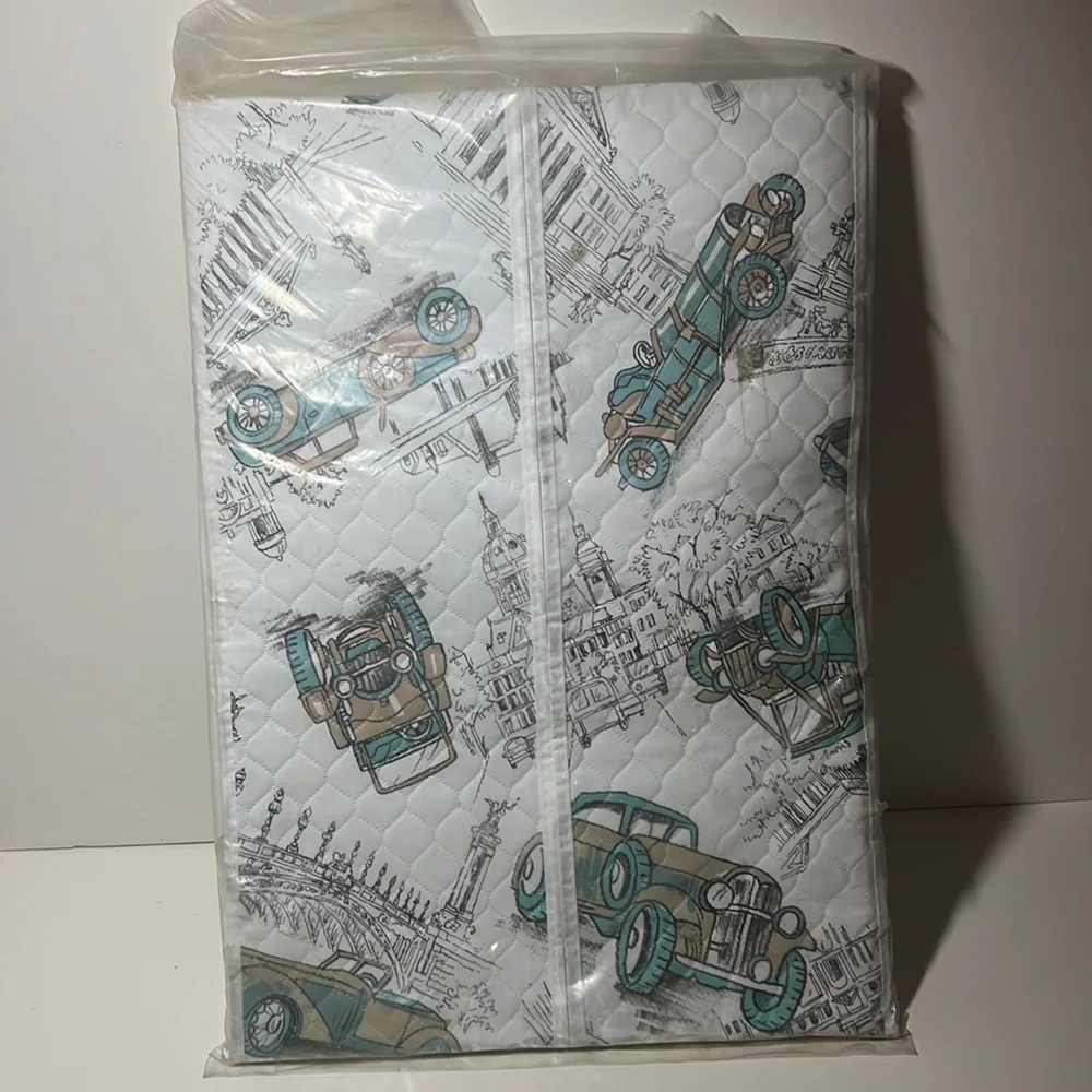 Vintage garment hanger protector bag